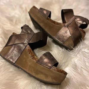 OTBT Platform Wedge Sandals